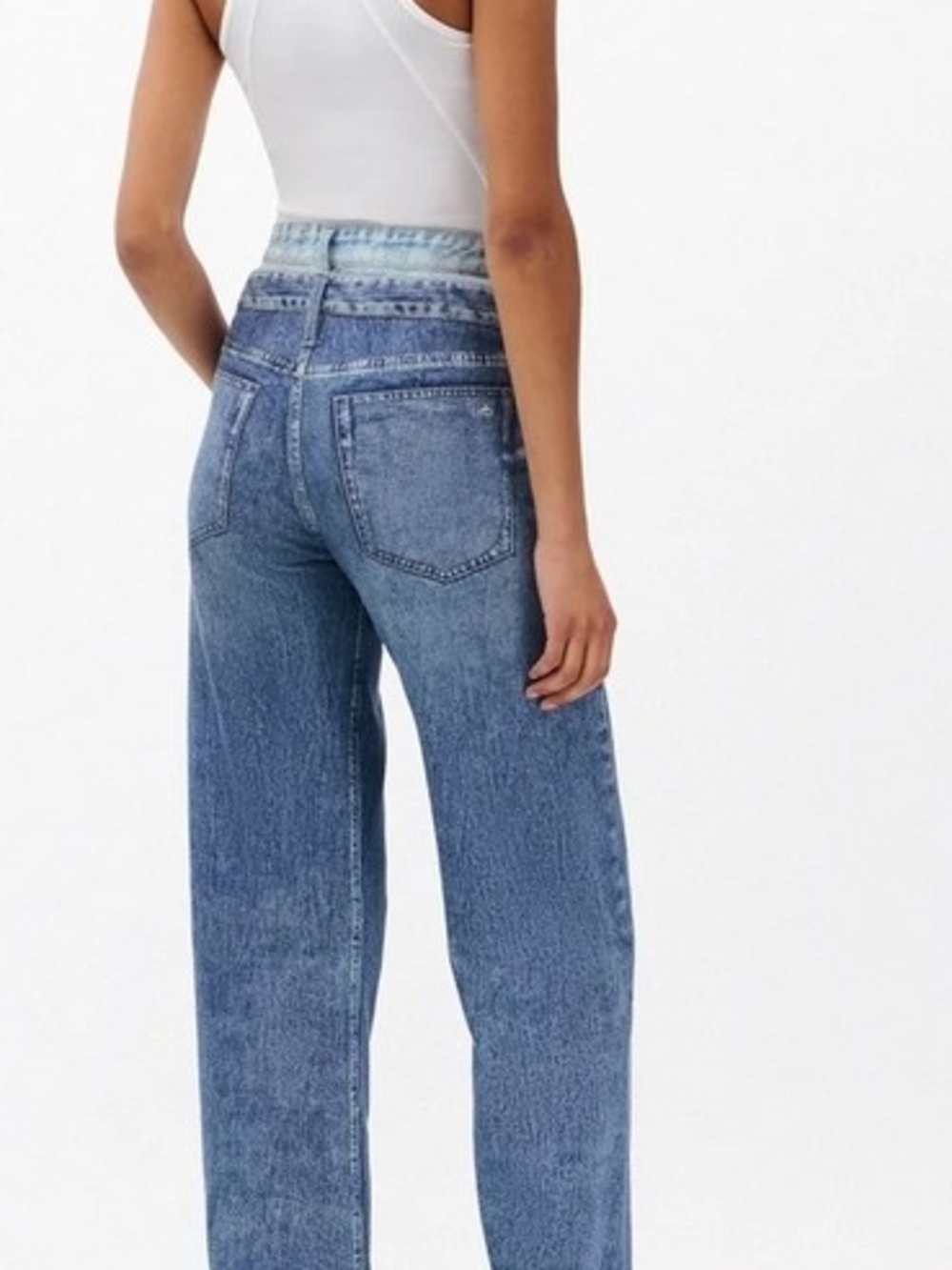 rag & bone Miramar Logan Layered Wide-Leg Pant 29 - Picture 2 of 10